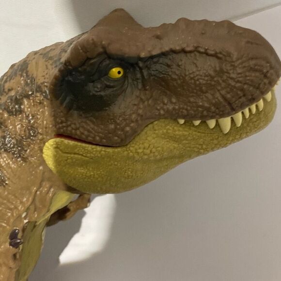 Mattel Jurassic World Stomp N Escape Cretaceous Tyrannosaurus Rex Dinosaur - Picture 3 of 11